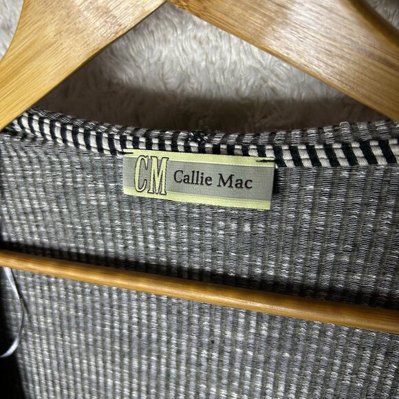 Callie Mac Women’s Open Front Flowy Ribbed Cardigan Size Small - Picture 3 of 9